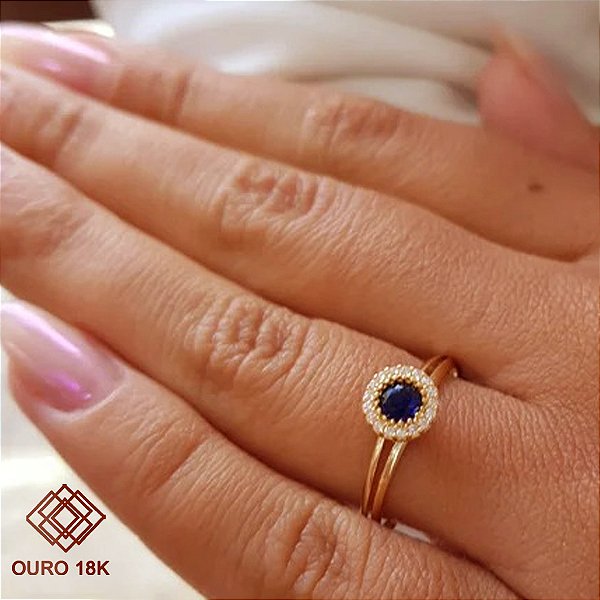 Anel Formatura Engenharia Ambiental Ouro 18k - Sem emblema