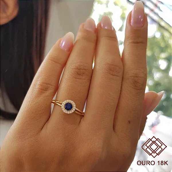 Anel Formatura Matemática Ouro 18k - Sem emblema