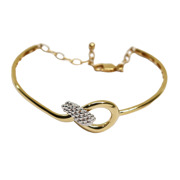 Bracelete Laço Ouro 18k