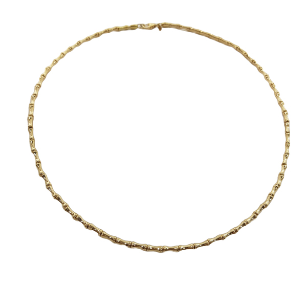 Gargantilha Canutilho Ouro 18k