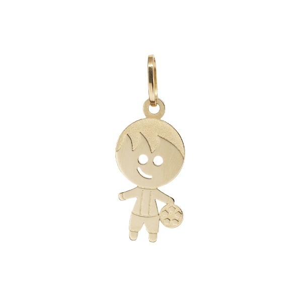 Pingente Menino Ouro 18k