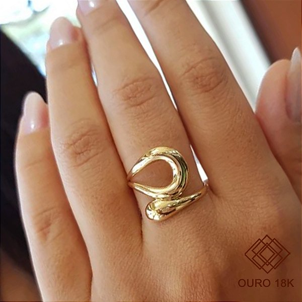 Anel Bold Ouro 18k