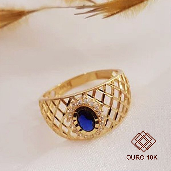 Anel Formatura Engenharia da Computação Ouro 18k - Sem emblema