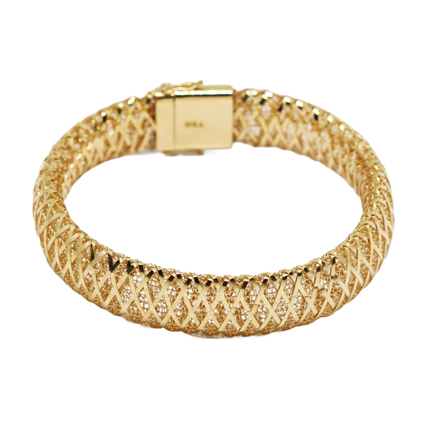 Bracelete Filigrana Ouro 18k