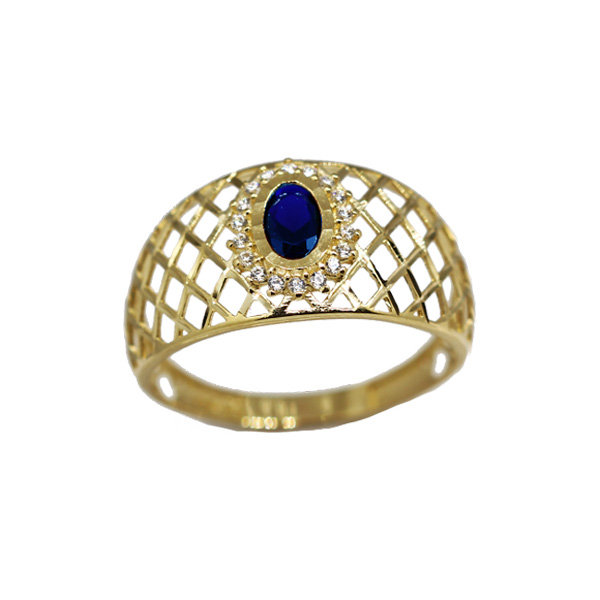 Anel Formatura Recursos Humanos Ouro 18k - Sem emblema