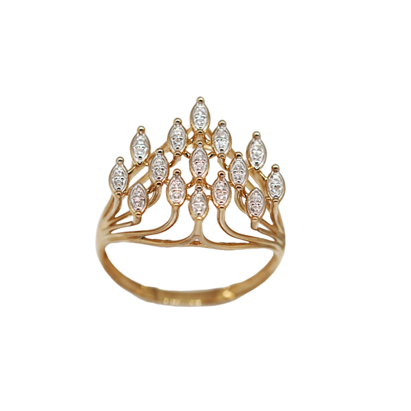Anel Ouro 18k e Moissanite