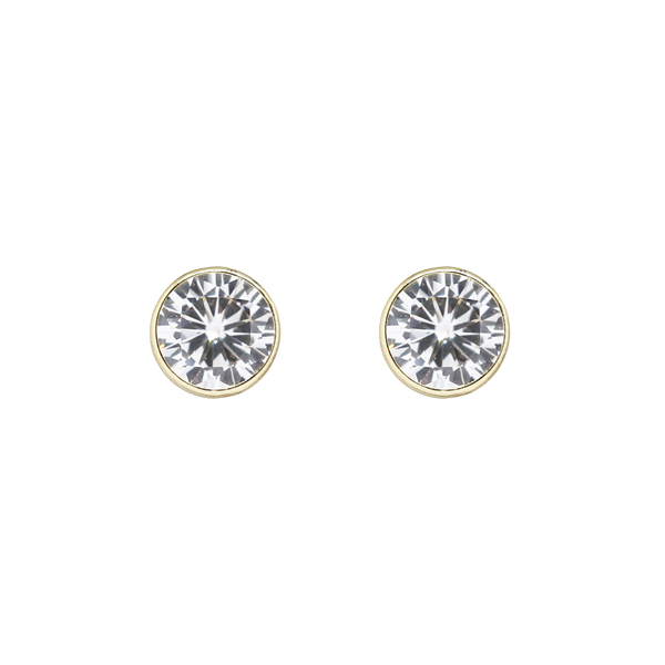 Brinco Ponto de Luz Pequeno Ouro 18k