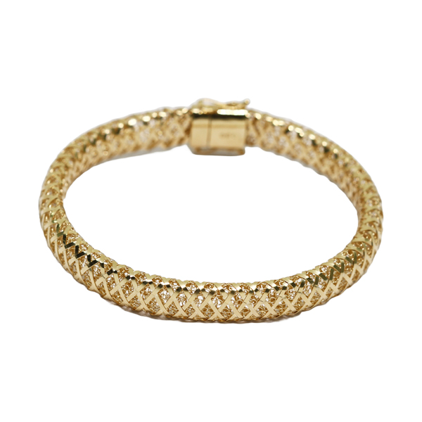 Bracelete Filigrana Ouro 18k