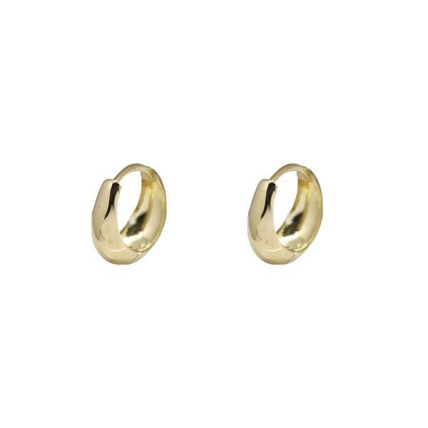 Brinco Argola Pequena Ouro 18k