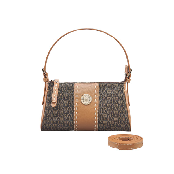 Bolsa Victor Hugo New Ada Nugget Cuoio Light Chanterele