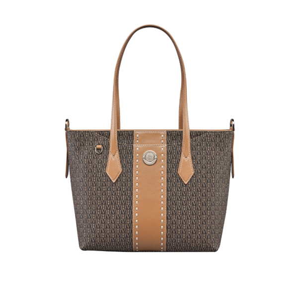 Bolsa Victor Hugo Chelsea Medium Nugget Cuoio Light Chanterele