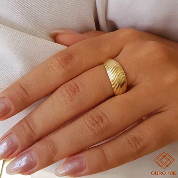 Anel Ouro 18k