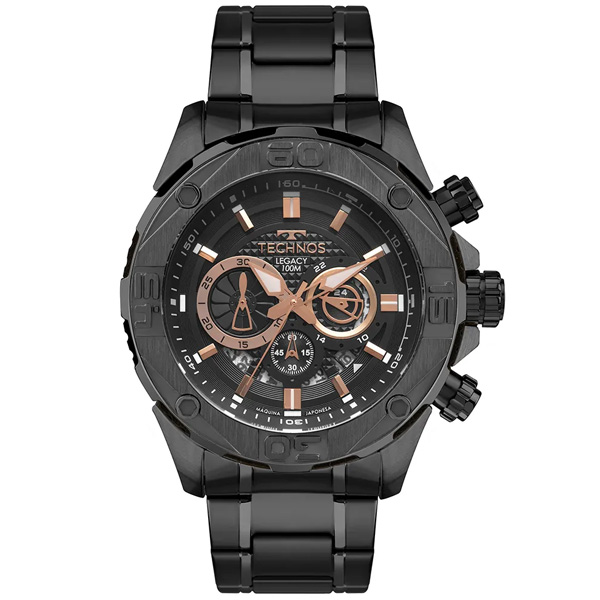 Relógio Technos Masculino Legacy Grafite Js25bca/1p