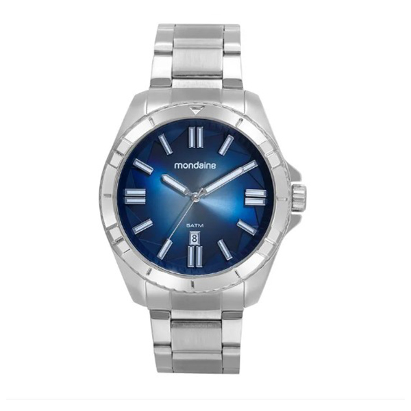 Relógio Mondaine Masculino Prata