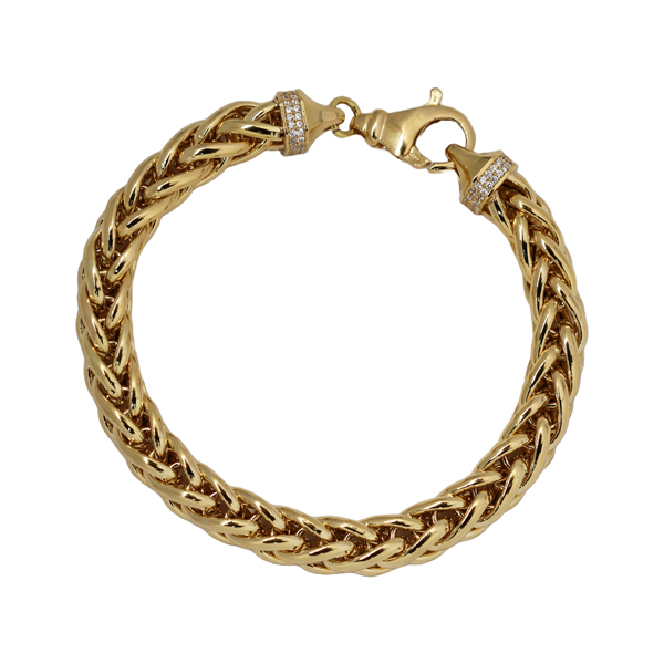 Pulseira Palmeira Ouro 18k