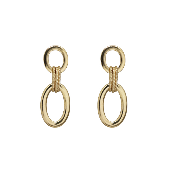 Brinco Elos Ouro 18k