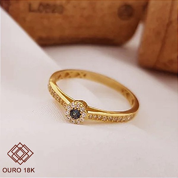 Anel Formatura Ciências da Computação Ouro 18k - Sem emblema