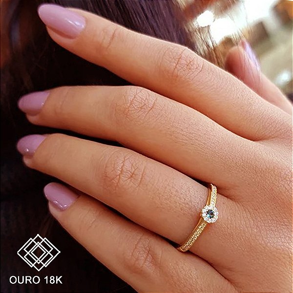 Anel Formatura Normal Superior Ouro 18k - Sem emblema