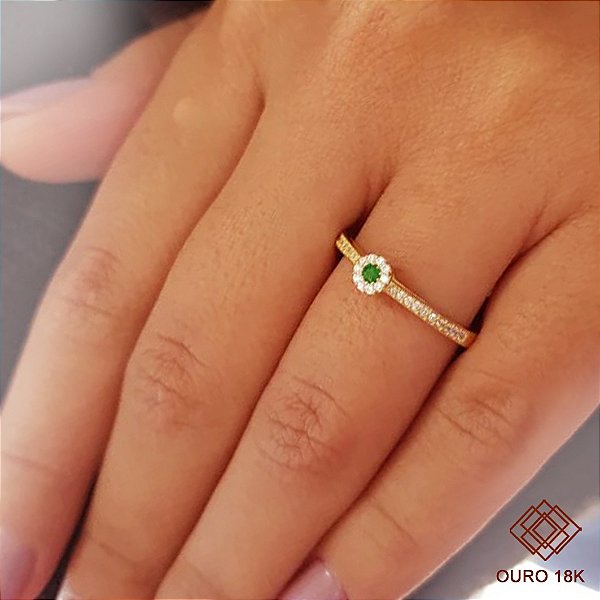 Anel Formatura Estética Ouro 18k - Sem emblema