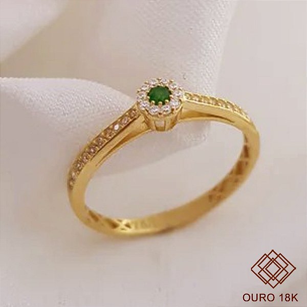 Anel Formatura Fisioterapia Ouro 18k - Sem emblema