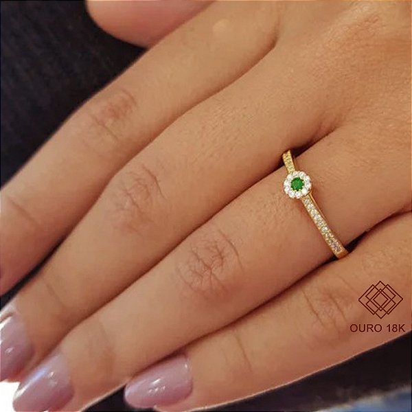 Anel Formatura Nutrição Ouro 18k - Sem emblema