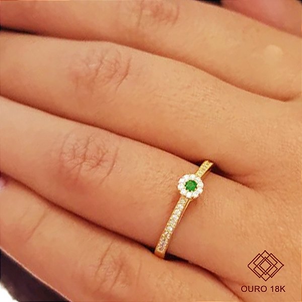 Anel Formatura Serviço Social Ouro 18k - Sem emblema