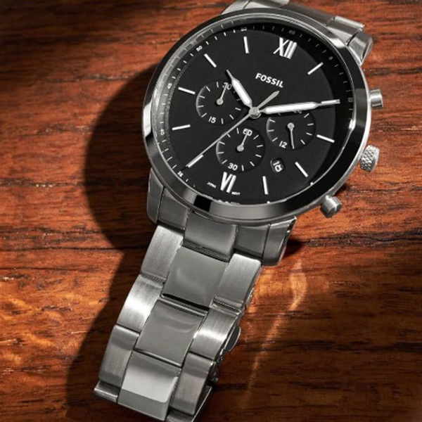 Relógio Fossil Masculino Prata FS5384/1KN