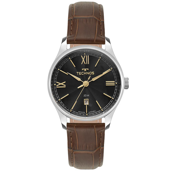 Relógio Technos Masculino Executive Prata 2115twy/0p