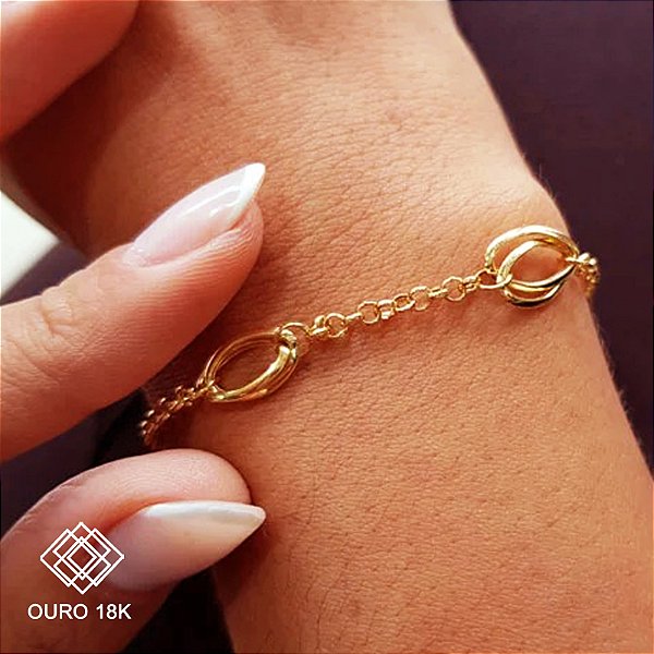 Pulseira Elos Ouro 18k
