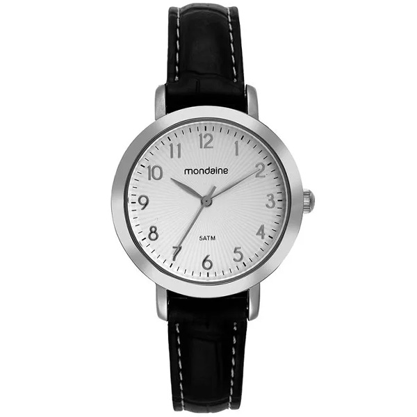 Relógio Mondaine Feminino Visor Texturizado Prata 99756l0mvnh2