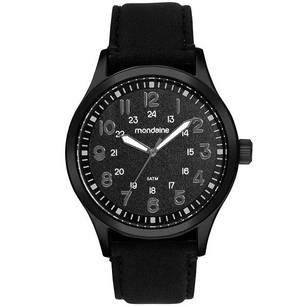 Relogio Mondaine Masculino Preto 99827gpmvph1