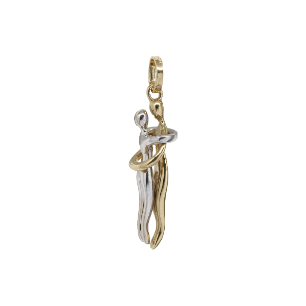Pingente Abraço Eterno Ouro 18k