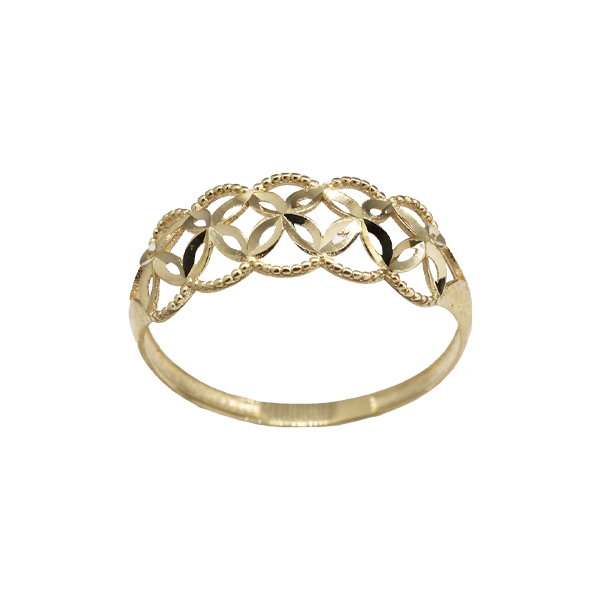 Anel Diamantado Ouro 18k