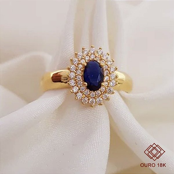 Anel Formatura Comércio Exterior Ouro 18k - Sem emblema