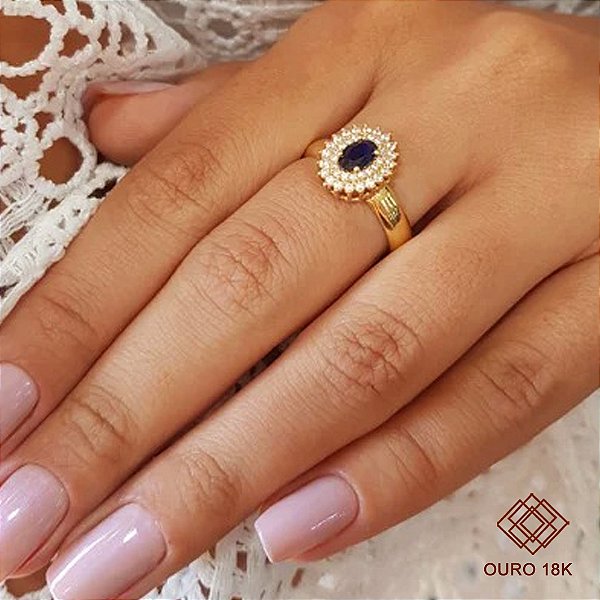 Anel Formatura Engenharia Agronômica Ouro 18k - Sem emblema