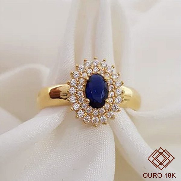 Anel Formatura Engenharia Ambiental Ouro 18k - Sem emblema