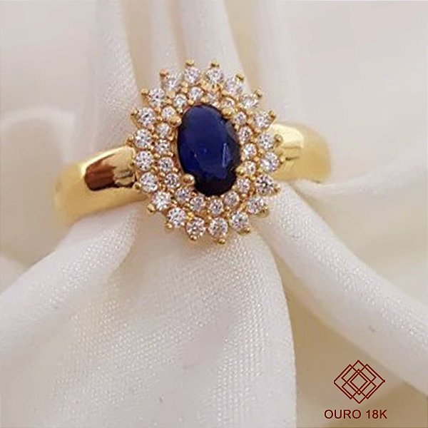 Anel Formatura Engenharia Civil Ouro 18k - Sem emblema