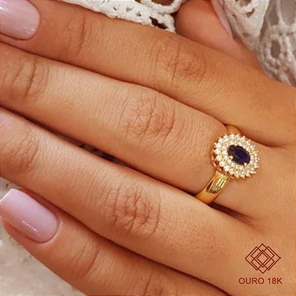 Anel Formatura Engenharia de Produção Ouro 18k - Sem emblema