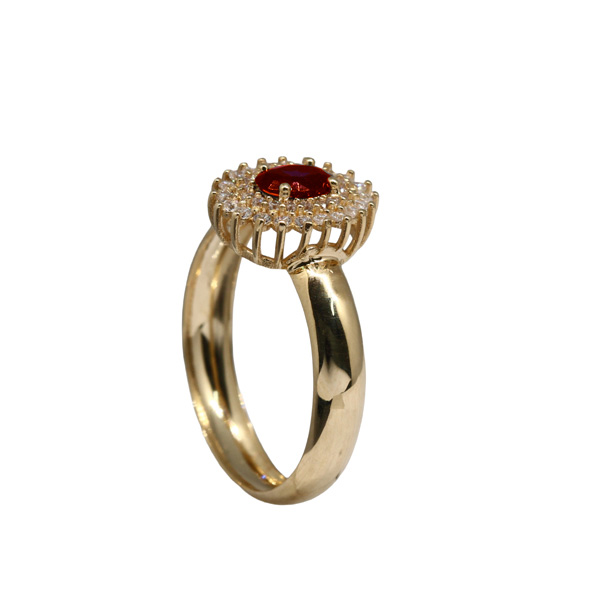 Anel Formatura Odontologia Ouro 18k - Sem emblema