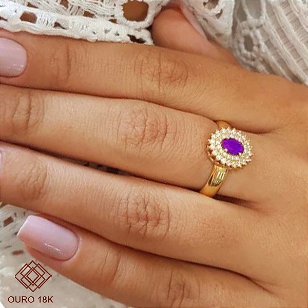 Anel Formatura História Ouro 18k - Sem emblema