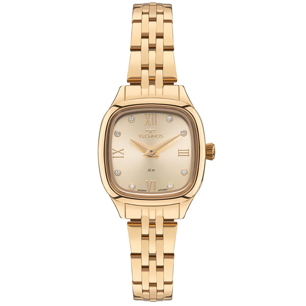 Relógio Technos Feminino Mini Dourado 2025lup/1x