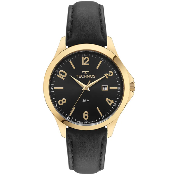 Relógio Technos Masculino Steel Dourado 2115uba/0p