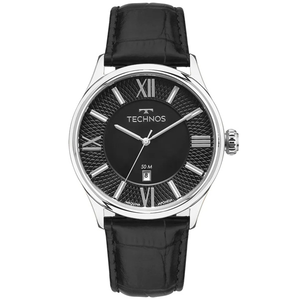 Relógio Technos Masculino Executive Prata 2115uaw/0p