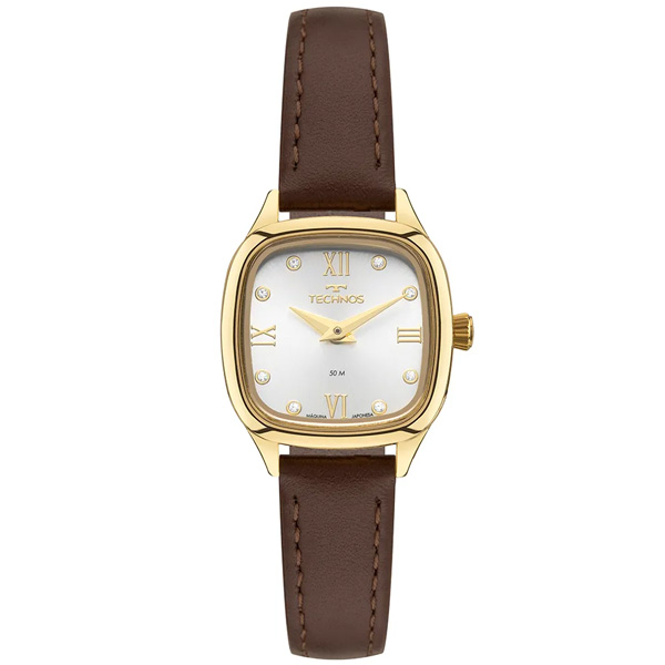 Relógio Technos Feminino Mini Dourado 2025luq/0k