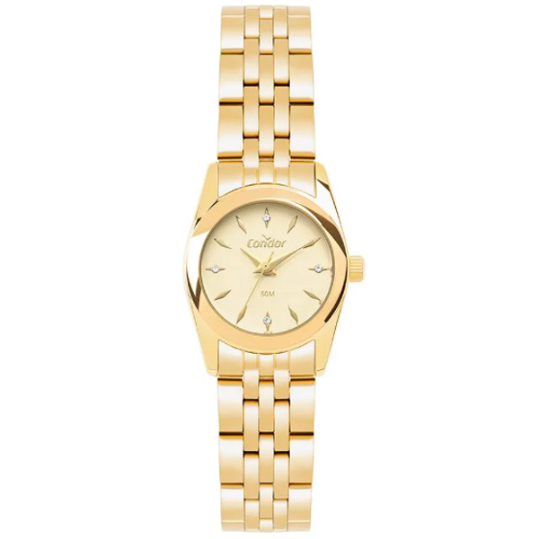 Relógio Condor Feminino Dourado Co2035nws/4x