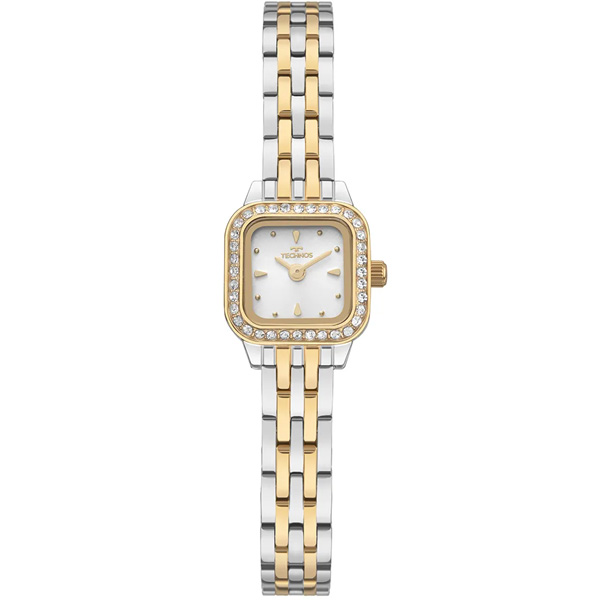 Relógio Technos Feminino Mini Petit Bicolor 1042aa/1k