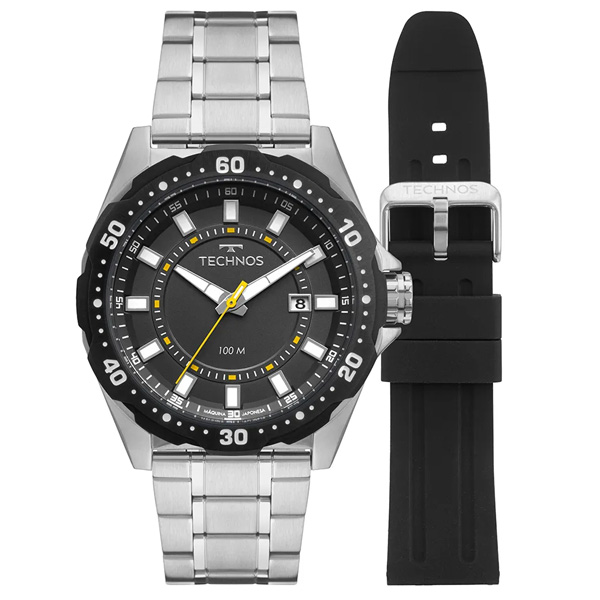 Relógio Technos Masculino Racer Premium Bicolor 2315lbc/t1y