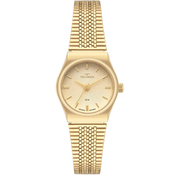 Relógio Technos Feminino Style Dourado 2035ndh/1x