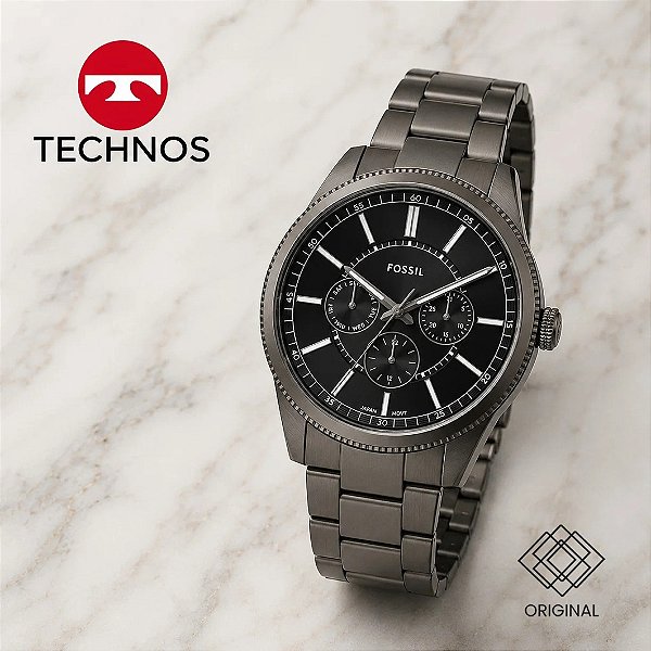 Relógio Fossil Masculino Pearson Grafite Fs6136/1pn
