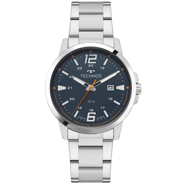 Relógio Technos Masculino Racer Basico Prata 2115ucm/1l